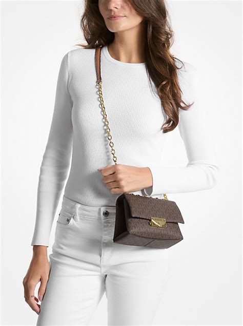 michael michael kors cece extra-small logo crossbody bag|Michael Kors.